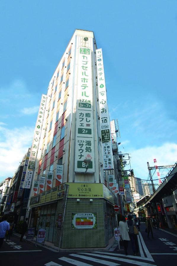 Anshin Oyado Shinbashi Ekimaeten طوكيو المظهر الخارجي الصورة